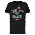 thumbnail image 1 of Neon Skate Park Sign T-Shirt Men -Image by Shutterstock, Male Large, 1 of 2