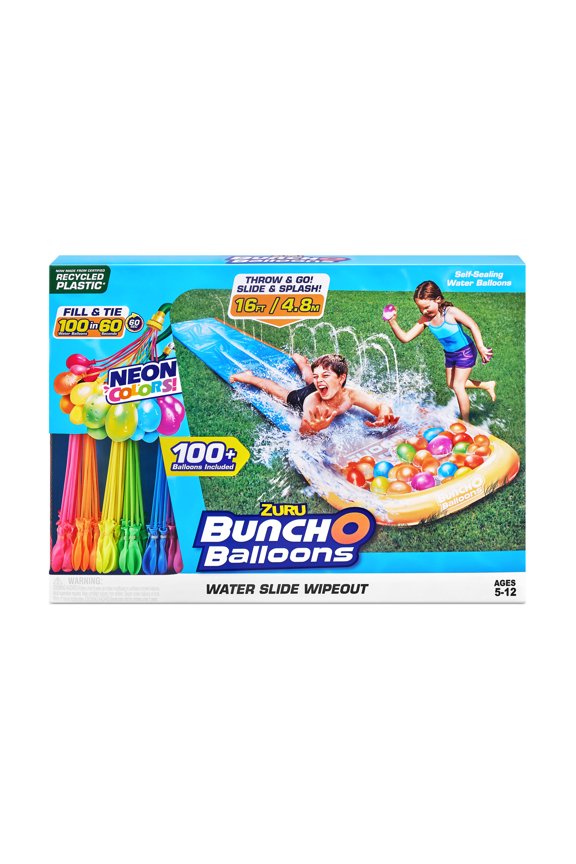 Neon Colors Water Slide Wipeout (1x Lane) by ZURU