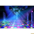 thumbnail image 1 of Neon Stage Backdrop Music Ball Light Rays 80s 90s Disco Hip Hop Party Photography Background r Photo Studio Photoshoot Props, 1 of 5