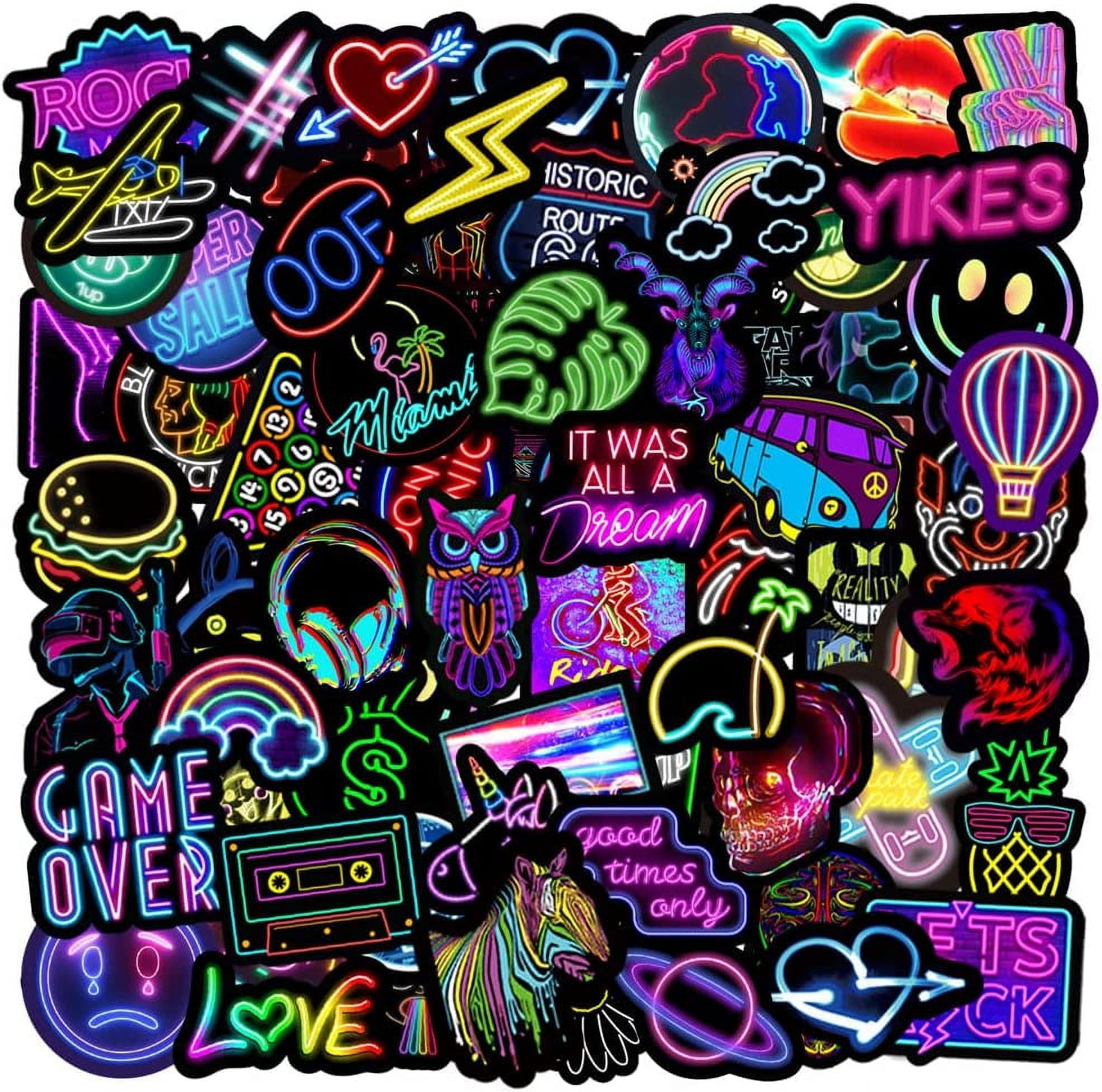 Graffiti Stickers 300 Pcs Hippie Sticker Packs For Adults Teens Vinyl  Waterproof Cool Stickers For Water Bottle Skateboard Laptop Luggage Phone -  Toys & Games - Temu
