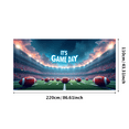 thumbnail image 1 of Neon Style Game Day Banner Background Party Decorations Sports Event Celebration Fan Gathering Stadium Decors, 1 of 8