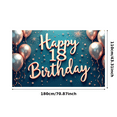 thumbnail image 1 of Neon Style Happy 18 Birthday Backdrop Banner Party Decoration Background for Photography Birthday Parties Celebration Events Photo Props, 1 of 8