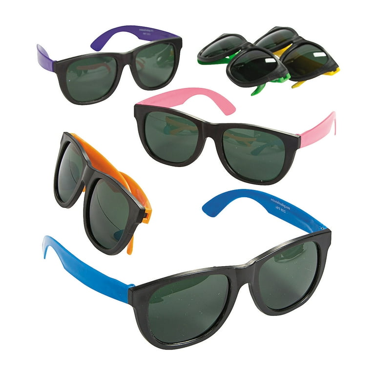 Neon Sunglasses Party Favors 12 Pieces