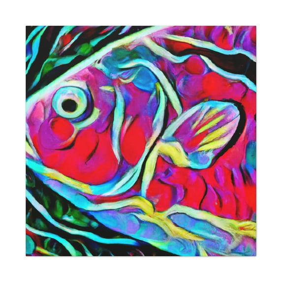 Neon Tetra Dance. - Canvas