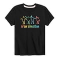 thumbnail image 1 of Neon The Beatles - Toddler And Youth Short Sleeve Graphic T-Shirt, 1 of 6