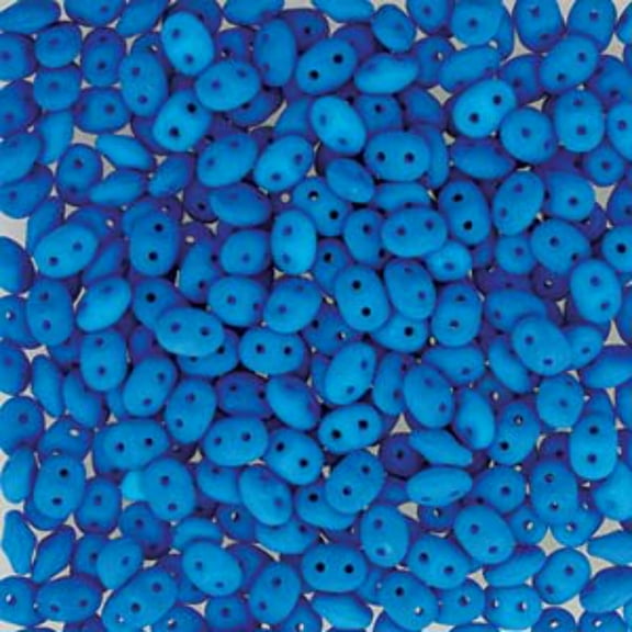 Neon Turquoise Superduo Beads DU0525127-TB