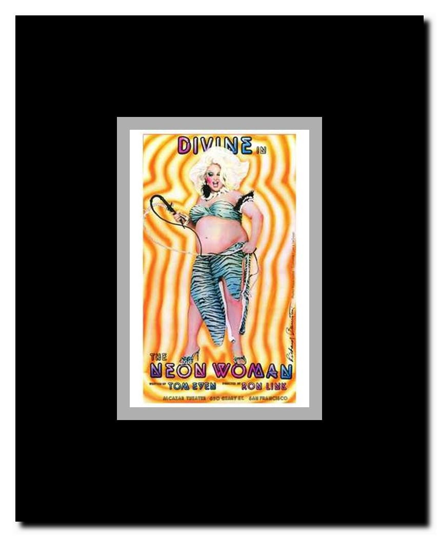 Neon Woman Framed Movie Poster