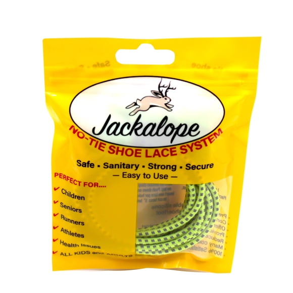 Neon Yellow 3M Reflective Jackalope Laces