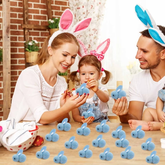 Neon bunny tail night light Easter decor,Cute LED light,Vibrant aesthetic style,Soft glowing effect,Easter home decor,Spring party favors,Small tail-shaped design,Safe plastic AKLJWH