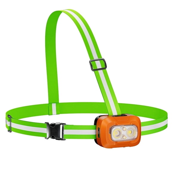 High Visibility Reflective Running Vest, For Night Workouts, Running Lights For Runners, Waterproof Running Light, Adjustable