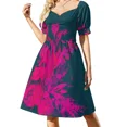 thumbnail image 1 of Neon pink bouquet Sleeveless Dress wedding guest dress 2024 evening dresses luxury 2024, 1 of 7