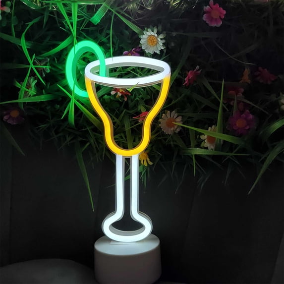 Neon signs - bedroom neon lights, desktop decoration - battery/USB ...