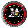 thumbnail image 1 of Neonetics Dodge Scat Pack Neon Clock, 1 of 1