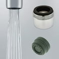 thumbnail image 1 of Neoperl 0.35 Gpm Super LOW FLOW/Multiple Laminar Spray Stream Bathroom Aerator, 1 of 5