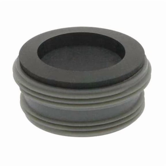 Faucet Outlet Adapter, 13/16 in -27, 55/64 in -27 Thread Size, Acetal, Plastic 5511205