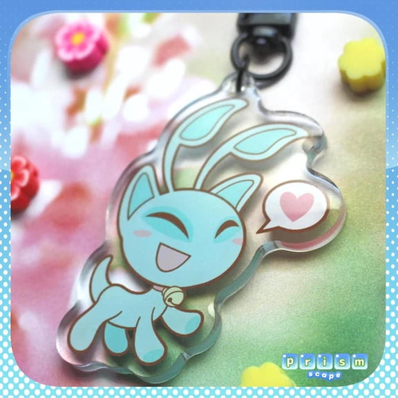Neopets | Aisha Epoxy Keychain (1 keychain)
