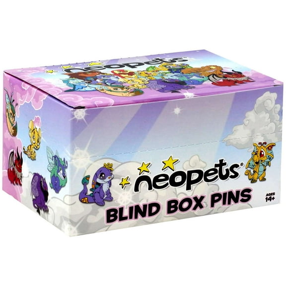 Neopets Blind Box Pins Mystery Box (12 Packs)