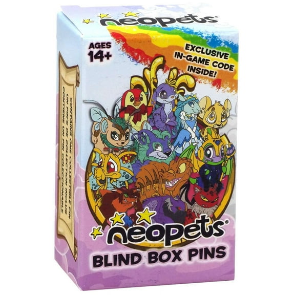 What's Your Passion Jewelry, INC Neopets Blind Box Button Pins