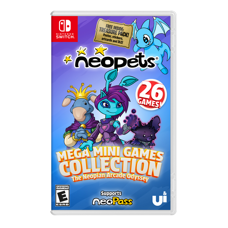 Neopets Mega Mini Games Collection The Neopian Arcade Odyssey