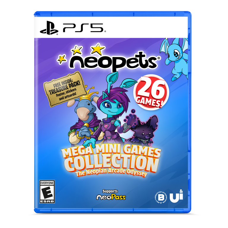 Neopets Mega Mini Games Collection The Neopian Arcade Odyssey
