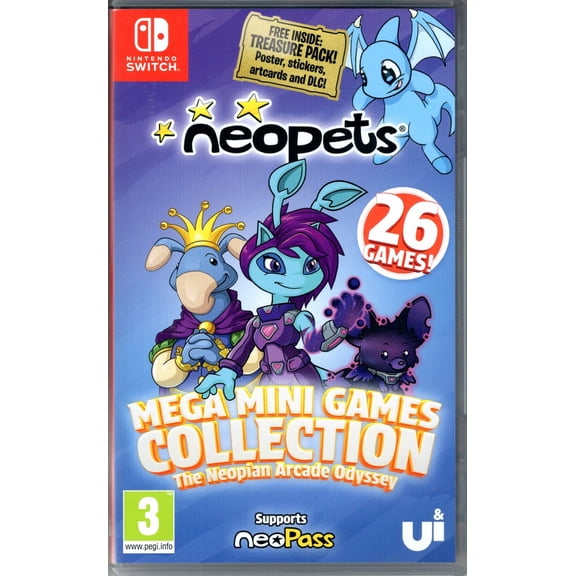 Neopets: Mega Mini Games Collection for Nintendo Switch