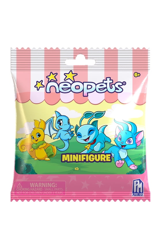 Neopets Minifigures (Series 1, Includes DLC Code) Officially Licensed Mystery Collectible Figures by PhatMojo