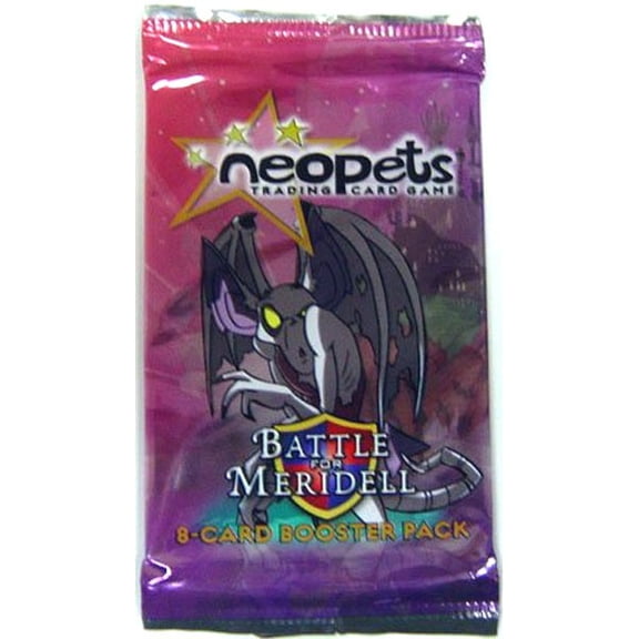 Neopets Trading Card Game Battle for Meridell Booster Pack