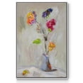 thumbnail image 1 of Neoplitan Floral Framed Premium Gallery Wrapped Canvas - Ready to Hang, 1 of 9