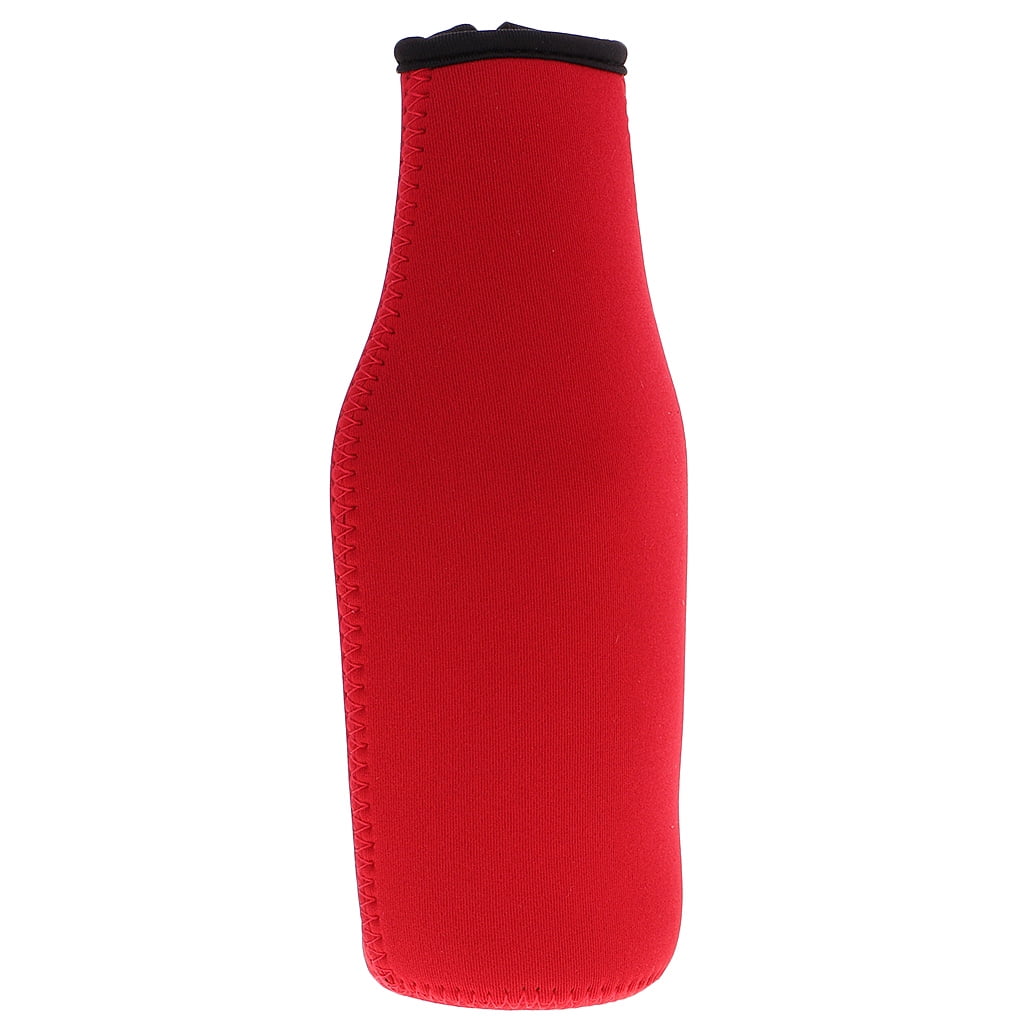 Neoprene 330ml Can Sleeve Bottle Insulated Cover Red