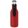 thumbnail image 1 of Neoprene Bottle Cooler - 3mm Thick Insulated Sleeve with Zipper, Anti- Grip, Fits Standard Bottles, 1 of 8