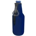 thumbnail image 1 of Neoprene Bottle Cooler Sleeves for 12oz Bottles with Bottle Opener- 1-Pack - Blank Design for any Event - Dual Sided Insulation Keeps Your Drinks Cool, 1 of 1