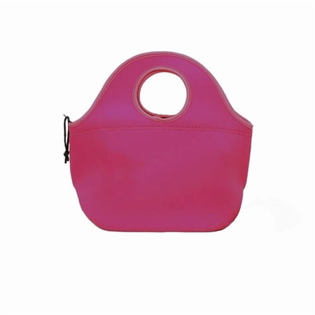 Neoprene Cooler Bag - Fuschia