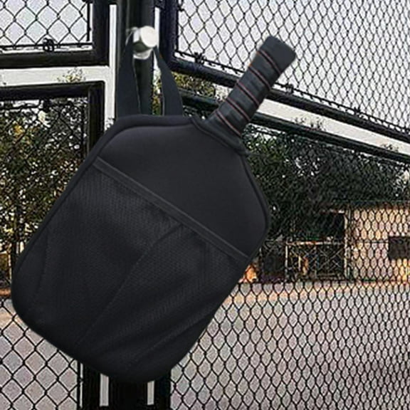 Neoprene Covers Pickleball Racket Sleeve Premium with Pocket and Handle Strap Case for Women Men, , Sports, Outdoor, Kids
