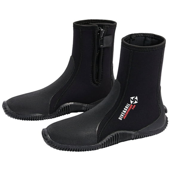 Neoprene Diving Boots Wetsuit Boots Lightweight 5mm for Men Women Sport Supplies (4# 34-35)