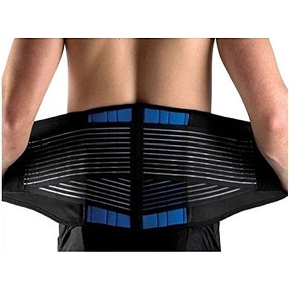 Neoprene Double Pull Lumbar Lower Back Support Brace Exercise Belt Size 5XL (52-56”) We Have All Size S - 6XL