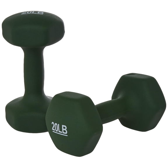 Neoprene Dumbbell Hand Weights for Exercise and Muscle Toning