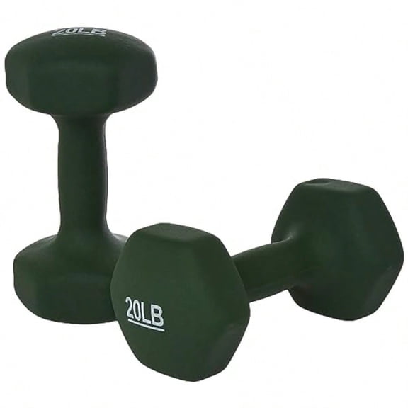 Neoprene Dumbbell Hand Weights for Exercise and Muscle Toning