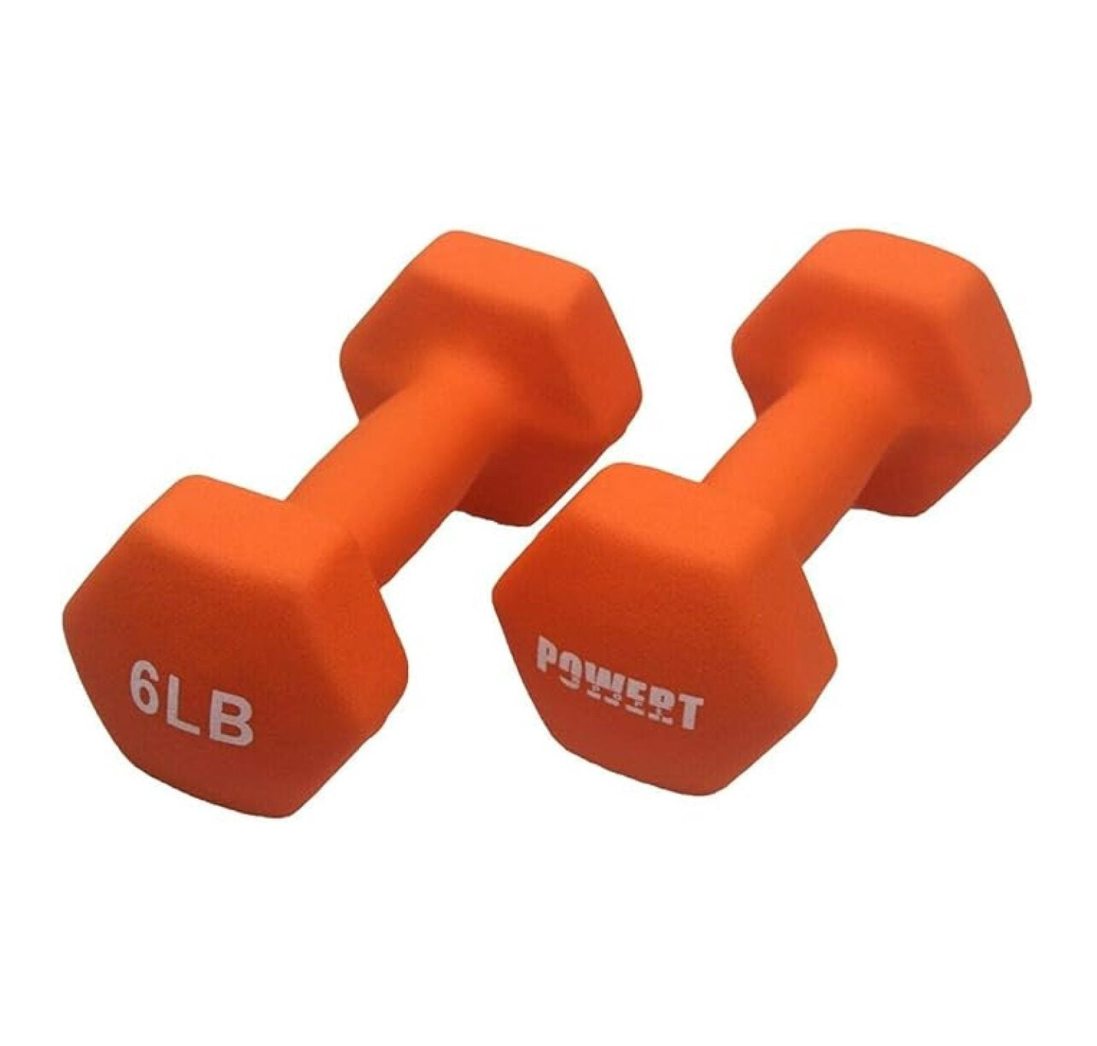 Neoprene Dumbbell Pair | Hex Hand Weights for Women & Men | Coated Colorful Weights for Home Gym | 2-20 lbs