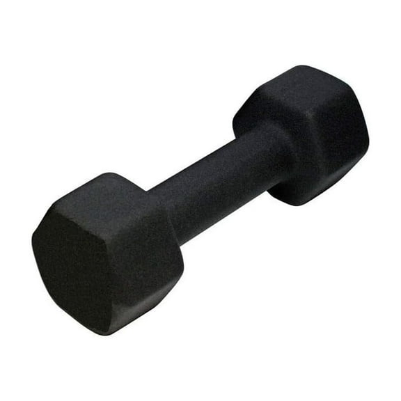 Neoprene Dumbbell, Single Weight for Strength Training, Muscle Toning, and Rehab, Non-Slip Grip & Anti-Roll Design, 12lb