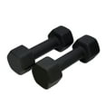 thumbnail image 1 of Neoprene Dumbbell for Strength Training, Muscle Toning, and Rehab, Non-Slip Grip, Anti-Roll Design 2lb (4lb Set), 1 of 3