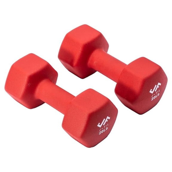 Neoprene Dumbbells - 6 lbs - Pack of 2 - Comfortable Grip