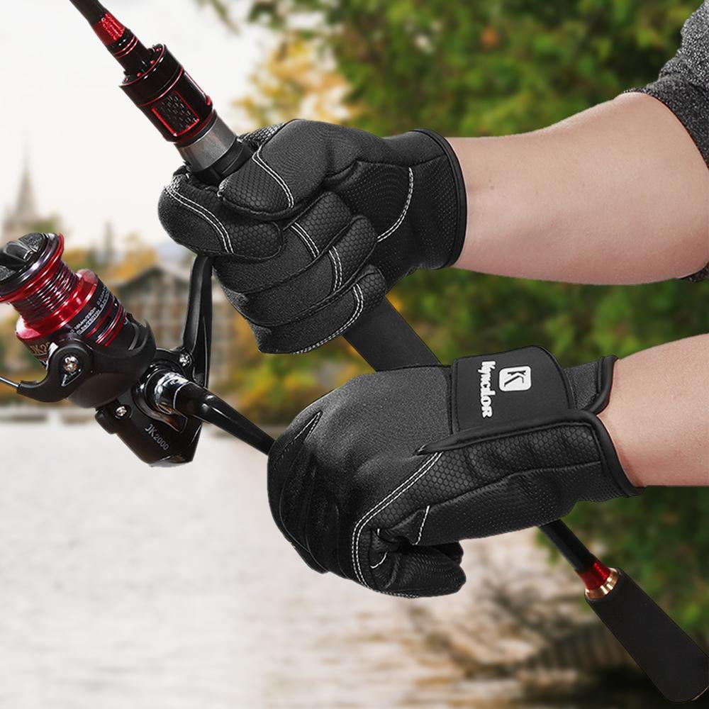 Neoprene Fishing Gloves For Men and Women Cut Fingers Flexible