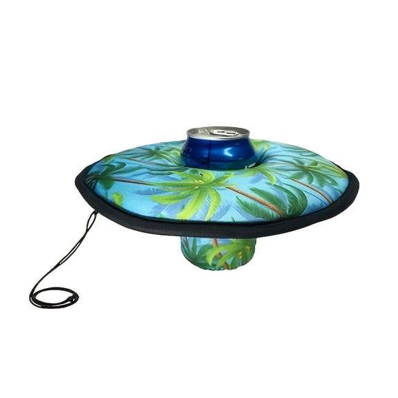 Neoprene Floating Drink Holder, Pool Cup Coaster with Strap for Summer Swimming Party