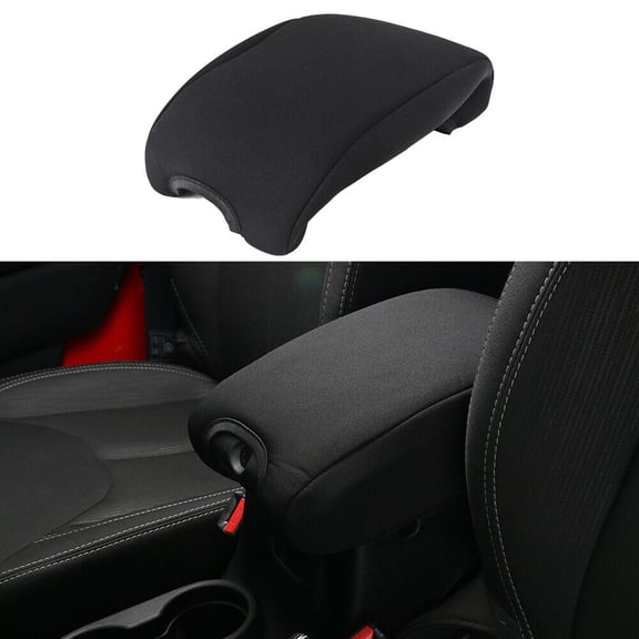Neoprene For Jeep Wrangler JK JKU 2011-2018 Center Console Armrest Pad Cover