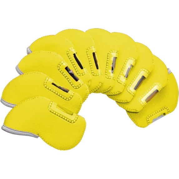 Neoprene Golf Iron Cover See Through Window Head Cover(pack of 10)