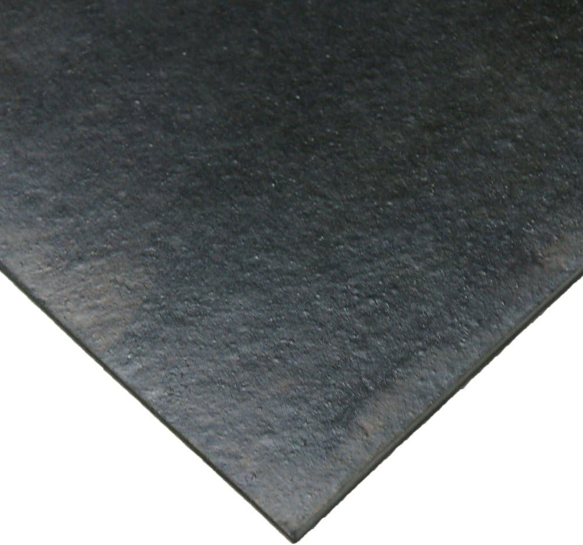 Feuille De Caoutchouc Néoprène 1/16" D'épaisseur - 36x24 Pouces, Dureté 60 Shore A - Noire