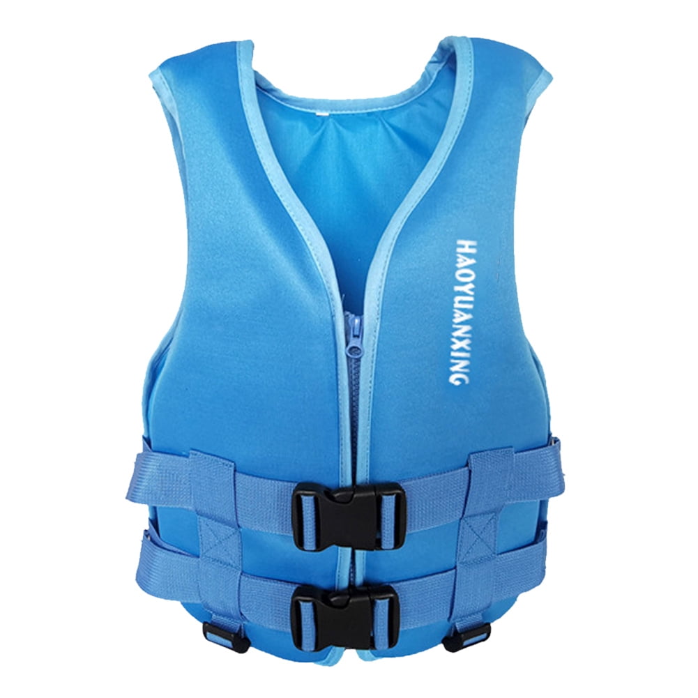Neoprene Jacket Adult Fishing Surf Drifting Safety Vest (Blue XL) Swim Accessory