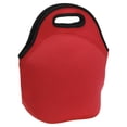 thumbnail image 1 of Neoprene Lunch Bags, 12"x6"x12" Thermal Lunch Portable Containers Bag, Red, 1 of 7