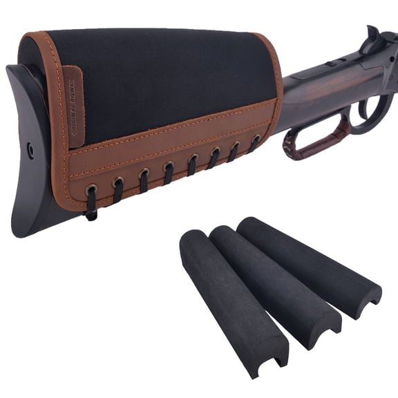 Neoprene Non-slip Rifle / Shotgun Buttstock Cover with 3pcs EVA for Ambidextrous Hunters