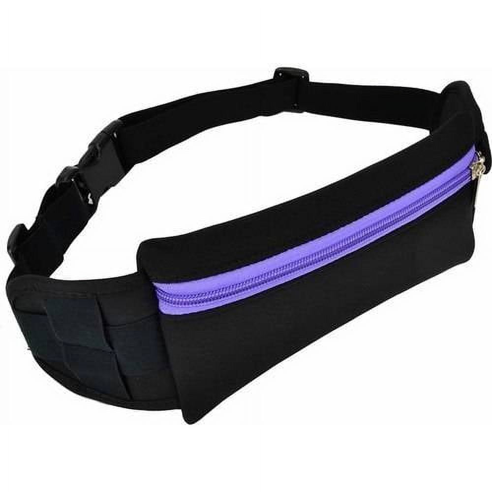 Sumaclife Neoprene Outdoor Fitness Workout Running Adjustable Waist Hip Travel Fanny Pack Pouch Belt for Adults